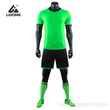 Kit de jersey de fútbol para hombres al por mayor